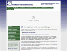 Tablet Screenshot of ansteyfinancial.co.uk